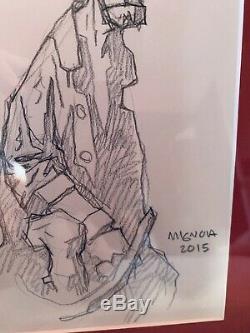 Mike Mignola Original Hellboy Pencil Sketch