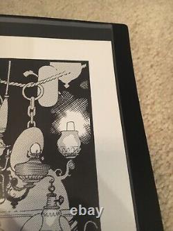 Mike Mignola Signed Print Frankenstein Monster Numbered Hellboy Poster Rare