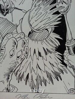 Mike Mignola original comic art pageChronicles of Corum#3 pg. 23 Rare signed
