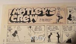 Motley's Crew Sunday Page By Tom Forman Golfing Gag Theme 9-27-1992