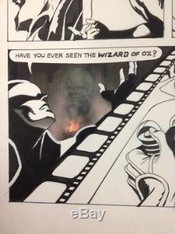 NEXUS Original Comic Book Art BAD MOON RISING Dark Horse Presents #13 STEVE RUDE