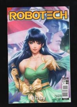 NYCC 2023 Stanley Artgerm Lau Original Art Sketch Lynn Minmei Robotech Macross