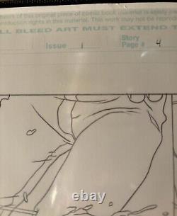 NYX Joshua Middleton #1 Page 4 Original Artwork-VERY RARE-SIGNED-LIMITED SERIES