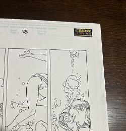 Namor Sub Mariner #4 Page 20 Original Comic Book Art by Salvador Larroca MARVEL