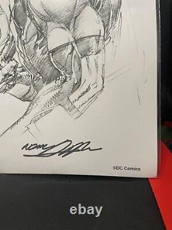 Neal Adams 11 X 14 Green Lantern Green Arrow Signed Print