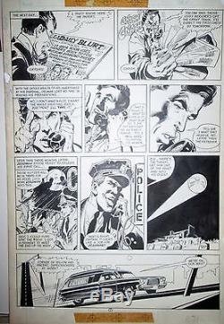 Neal Adams DEADMAN ORIGINAL ART National Lampoon 1972 Pencil & Ink NICE PAGE B/W