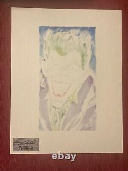 Neal Adams Original Full Color Artwork Joker Batman 251 RIP LEGEND