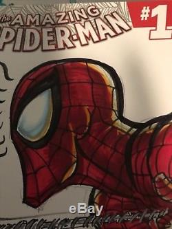 Neal Adams Original Marvel AMAZING Spider-Man Art Sketch Signed