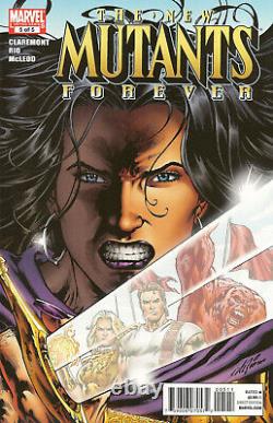 New Mutants Forever #5 Cover Prelim Original Comic Art by Al Rio, Marvel, 2010
