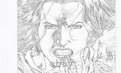 New Mutants Forever #5 Cover Prelim Original Comic Art by Al Rio, Marvel, 2010