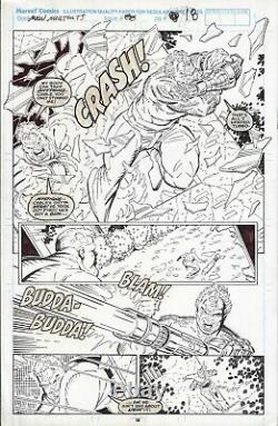 New Mutants Issue 88 pg 18 Rob Liefeld Cable action page