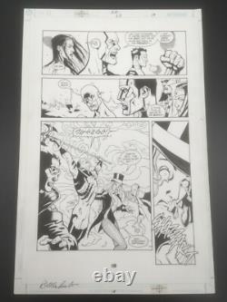 OA Original Art! DOUG MAHNKE JLA Justice League America #68 pg. 18 11 by 17 OA Original Art! DOUG MAHNKE JLA Justice League America #68 pg. 18 11 by 17
