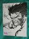 Original Art Convention Sketch By Jim Lee Wolverine X-men 2006 No Reserve Price