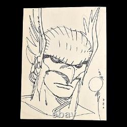 ORIGINAL ART Hawkman Walt Simonson DC Comics 9x12 1991