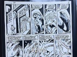 ORIGINAL ART Ross Andru / Mooney / Rosen Sub-Mariner 39 1971 Namor remakes NYC