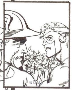 Original Art To Crisis On Infinite Earths 10 Page 15 By George Perez