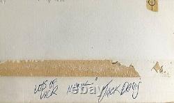 ORIGINAL ARTWORK by JACK DAVIS Meet Abraham Lincoln Signed Art with Book 1965