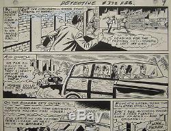 Original Batman Comic Art Bob Kane Sheldon Moldoff Joe Giella Detective Comics