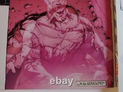 ORIGINAL COMIC ART 2/3 splash Juggernaut New Excalibur # 14 2007 X-Men