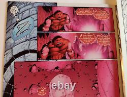 ORIGINAL COMIC ART 2/3 splash Juggernaut New Excalibur # 14 2007 X-Men