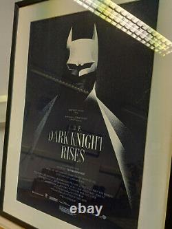 Olly Moss The Dark Knight Rises Mondo Timed Release Limited Edition Rare