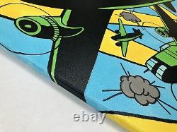 Original Air Force Pop Art Comic Book Style WW2 Bombing Raid Artwork 18x24 Original Air Force Pop Art Comic Book Style WW2 Bombing Raid Artwork 18x24
