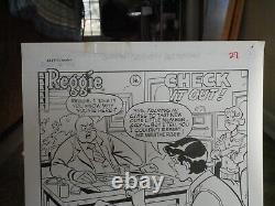 Original Archie Comic Art Full 6 Page Story Al Milgrom Al Bigley! +archie Comic