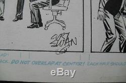 Original Art ACTION COMICS #610, CURT SWAN pencils & signed, John BEATTY inks