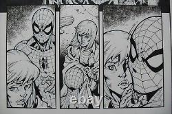 Original Art AMAZING SPIDER-MAN #14 page 8 by TODD NAUCK, signed
