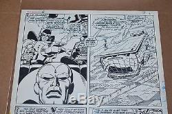 Original Art Avenger 68 pg 6 Sal Buscema Silver Age 1969 Vision Thor