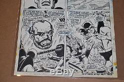 Original Art Avenger 68 pg 6 Sal Buscema Silver Age 1969 Vision Thor