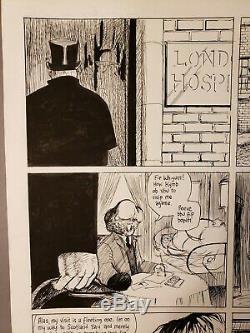 Original Art From Hell Alan Moore Eddie Campbell Jack The Ripper Ch. 5 Pp 12 13