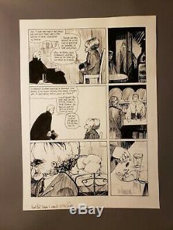 Original Art From Hell Alan Moore Eddie Campbell Jack The Ripper Ch. 5 Pp 12 13