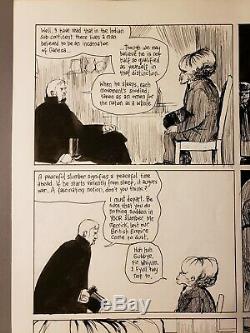 Original Art From Hell Alan Moore Eddie Campbell Jack The Ripper Ch. 5 Pp 12 13