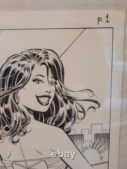 Original Art KATY KEENE #1 Pg 1 Signed Andrew Pepoy and John Workman Original Art KATY KEENE #1 Pg 1 Signed Andrew Pepoy and John Workman