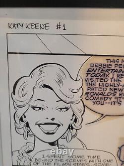 Original Art KATY KEENE #1 Pg 1 Signed Andrew Pepoy and John Workman Original Art KATY KEENE #1 Pg 1 Signed Andrew Pepoy and John Workman