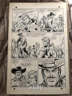 Original Art Kid Colt Outlaw #140 Pg 4 Werner Roth & Vince Colletta, Marvel 1969 Original Art Kid Colt Outlaw #140 Pg 4 Werner Roth & Vince Colletta, Marvel 1969