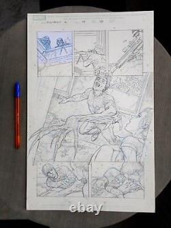 Original Art Lan Medina District X Issue 14 Pg 16 Excellent Condition