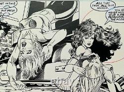 Original Art MARVEL COMICS PRESENTS #126, pg. 14, HOOVER, CAMPANELLA. She-Hulk