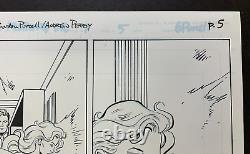 Original Art PROTECTORS, INC. #7, pg. 5, Gordon PURCELL, Andrew PEPOY (signed)