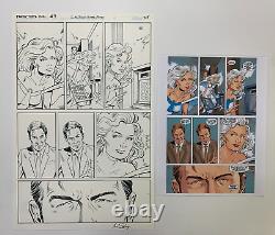 Original Art PROTECTORS, INC. #7, pg. 5, Gordon PURCELL, Andrew PEPOY (signed)