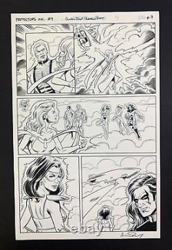 Original Art PROTECTORS, INC. #9, pg. 7, Gordon PURCELL, Andrew PEPOY (signed)