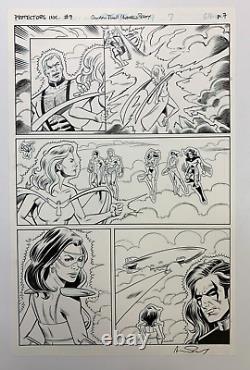 Original Art PROTECTORS, INC. #9, pg. 7, Gordon PURCELL, Andrew PEPOY (signed)