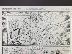 Original Art PROTECTORS, INC. #9, pg. 7, Gordon PURCELL, Andrew PEPOY (signed)