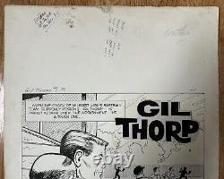 Original Art (Page 1) From Gil Thorp #1 (Dell Comics) July 1963
