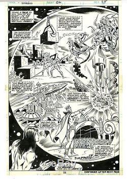 Original Art Page #25 SPLASH Sub-Mariner #66 Mooney Sinnott Marvel Bronze Age