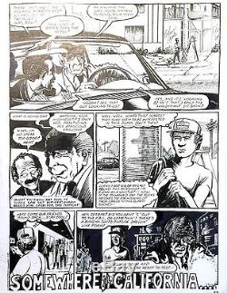 Original Art Page (Love and Rockets #2 p. 1/53) Mario Hernandez 1983 (ART#0440)