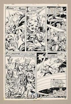 Original Art Thor Issue 212 Pg 14 by John Buscema Don Perlin & Vince Colletta