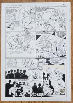 Original Art -Tiny Toon Adventures, Hapless Hero Page 10