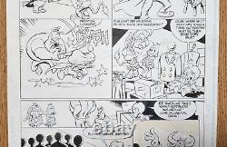 Original Art -Tiny Toon Adventures, Hapless Hero Page 10